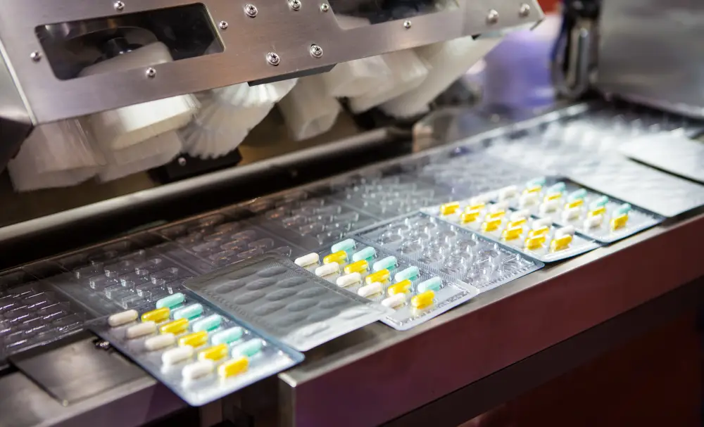 Medical and pharmaceutical industry with advanced technology and equipment