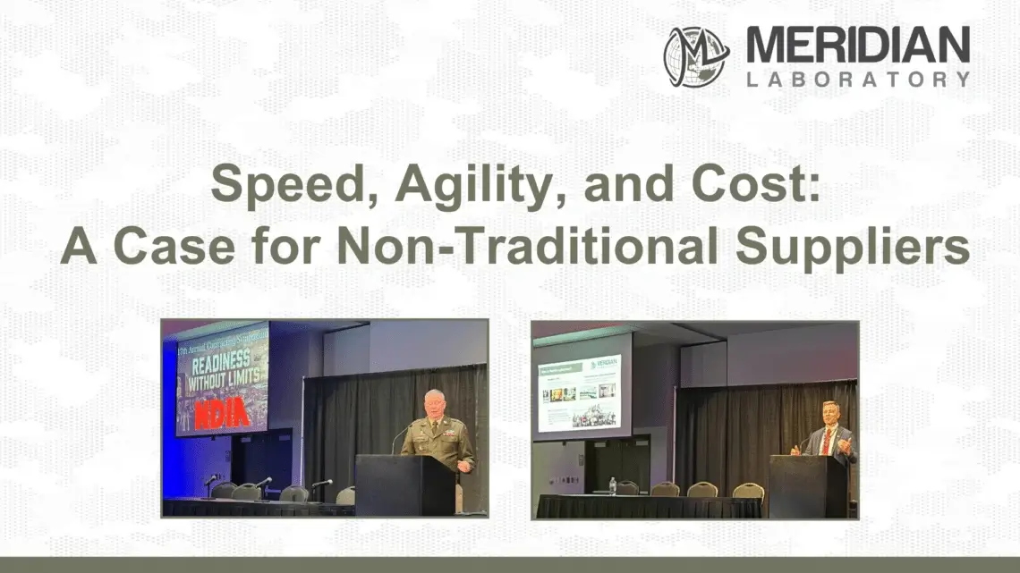 A Case for Non Traditional Suppliers A Case for Non Traditional Suppliers